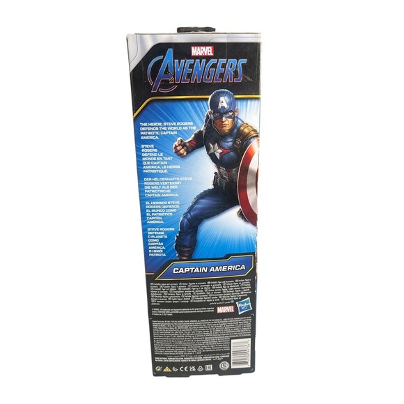 Hasbro Inc Marvel Avengers Titan Hero Series Captain America Action Figure - Picture 4 of 7